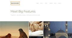 Desktop Screenshot of bigfeatures.com