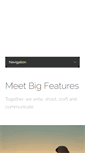 Mobile Screenshot of bigfeatures.com